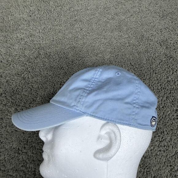 Life Is Good Hat Cap Strap Back Womens Adjustable Blue Embroidered Flower Logo - Picture 9 of 12